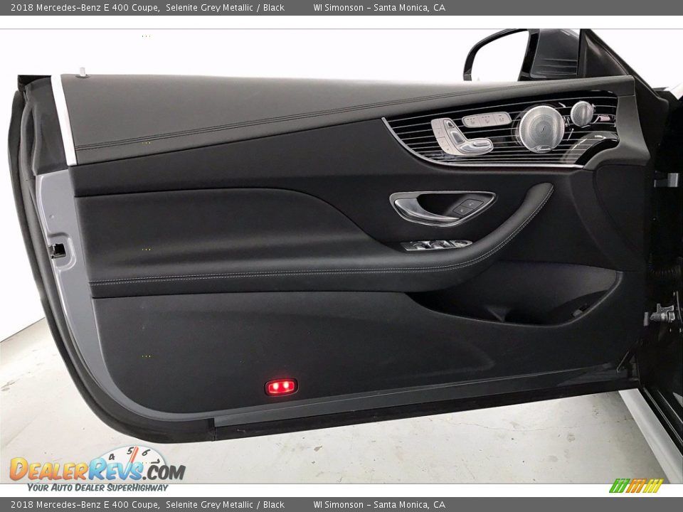 2018 Mercedes-Benz E 400 Coupe Selenite Grey Metallic / Black Photo #25