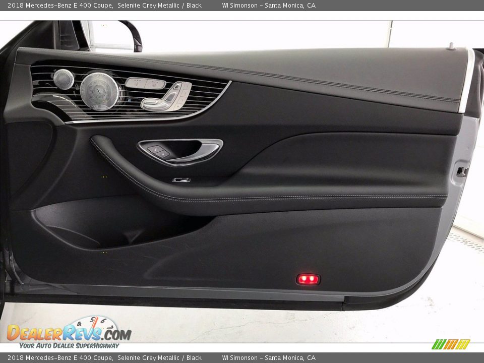 2018 Mercedes-Benz E 400 Coupe Selenite Grey Metallic / Black Photo #26
