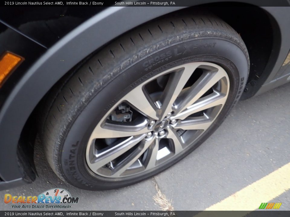 2019 Lincoln Nautilus Select AWD Infinite Black / Ebony Photo #2