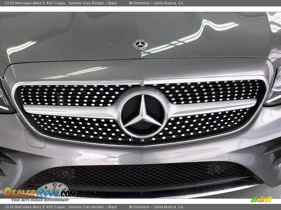 2018 Mercedes-Benz E 400 Coupe Selenite Grey Metallic / Black Photo #29