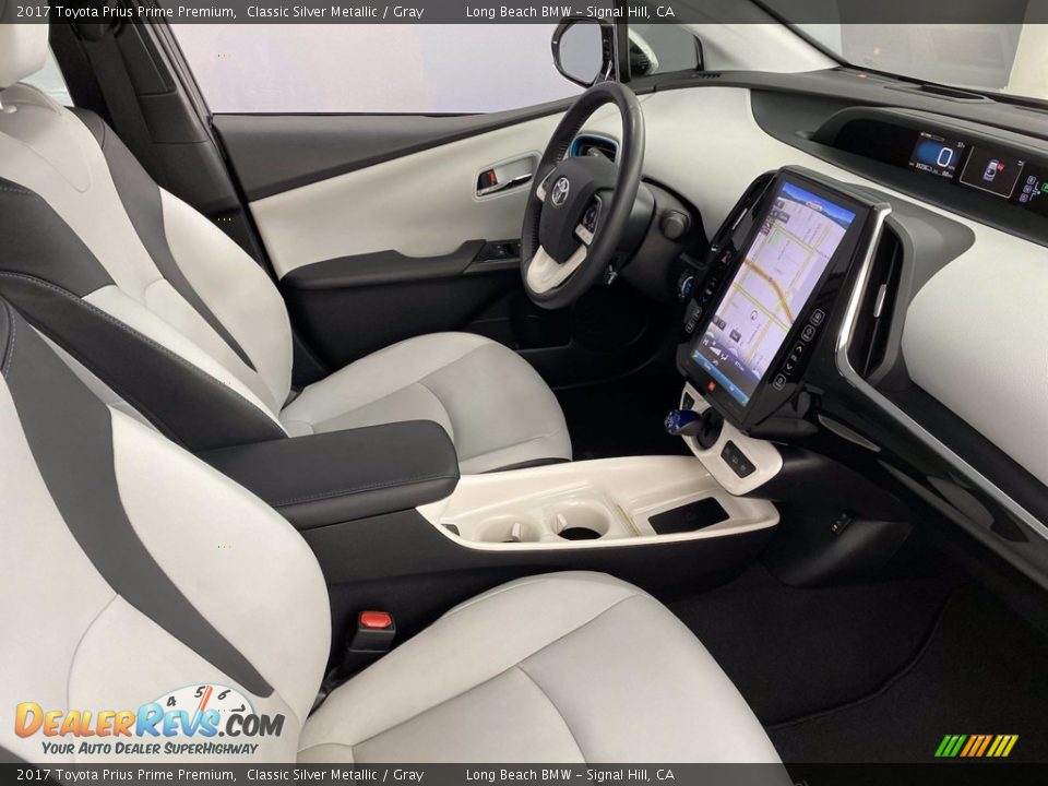 Front Seat of 2017 Toyota Prius Prime Premium Photo #30