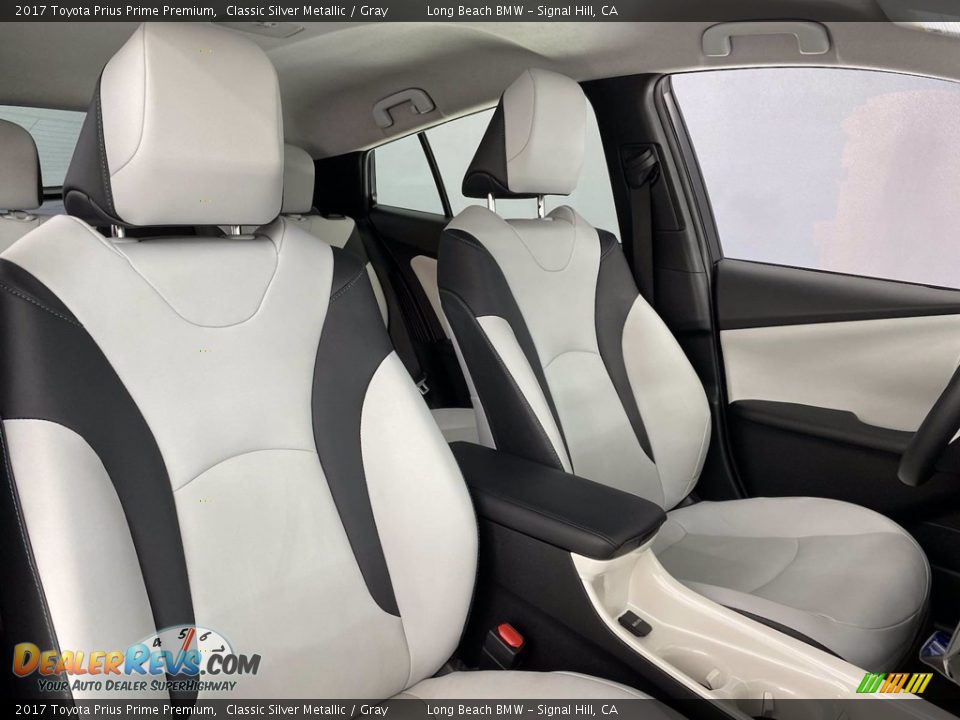 Front Seat of 2017 Toyota Prius Prime Premium Photo #31