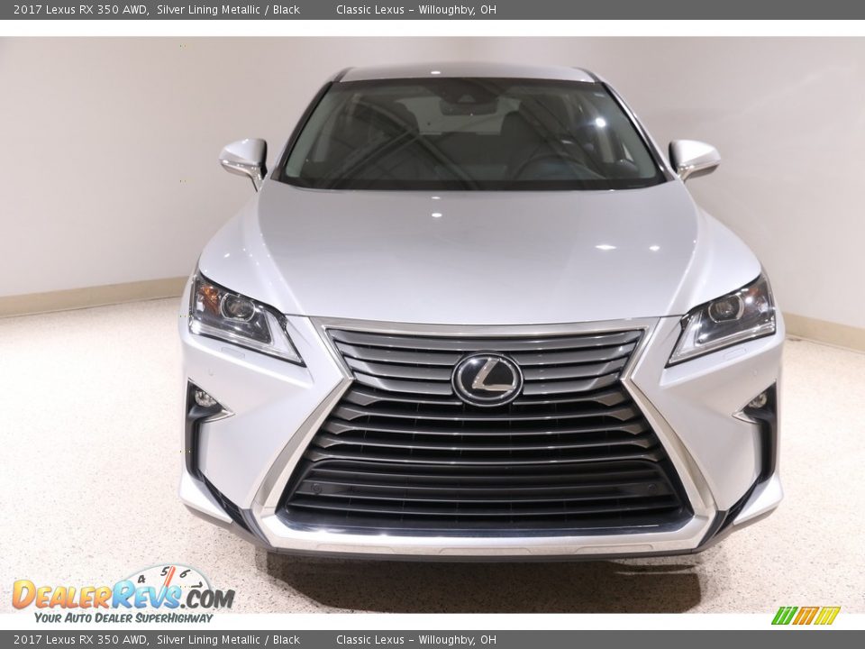 2017 Lexus RX 350 AWD Silver Lining Metallic / Black Photo #2