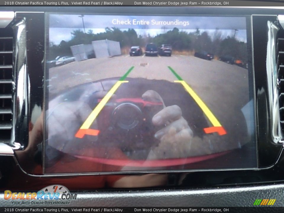 2018 Chrysler Pacifica Touring L Plus Velvet Red Pearl / Black/Alloy Photo #5