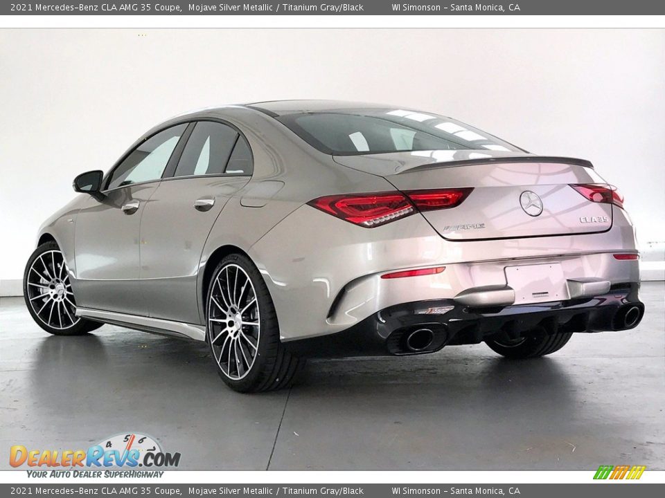 2021 Mercedes-Benz CLA AMG 35 Coupe Mojave Silver Metallic / Titanium Gray/Black Photo #2