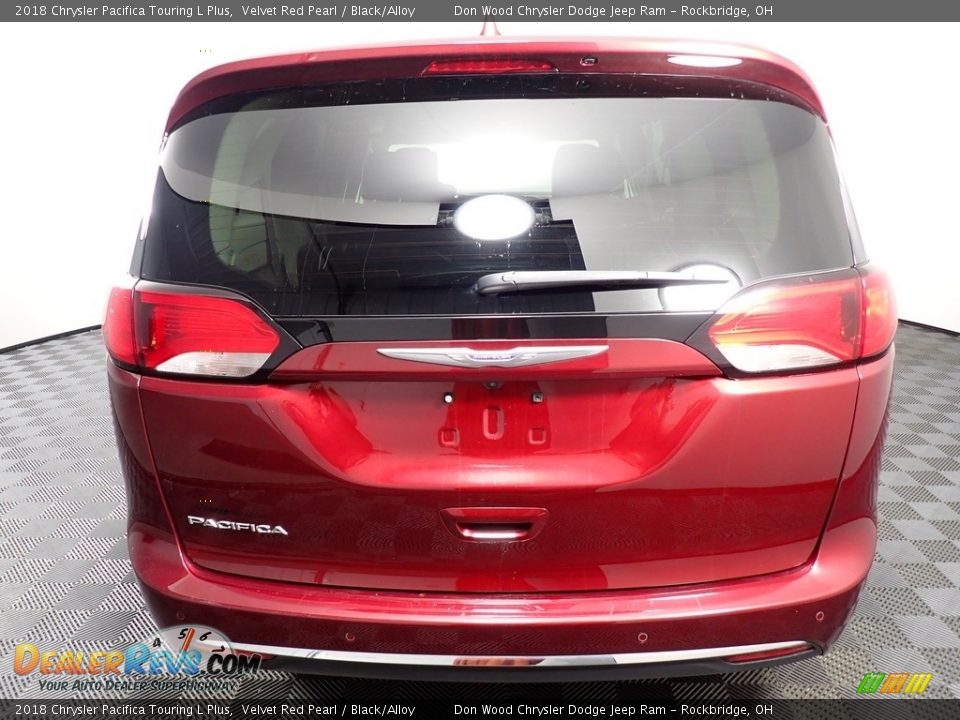 2018 Chrysler Pacifica Touring L Plus Velvet Red Pearl / Black/Alloy Photo #15