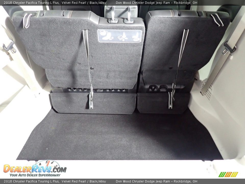 2018 Chrysler Pacifica Touring L Plus Velvet Red Pearl / Black/Alloy Photo #17