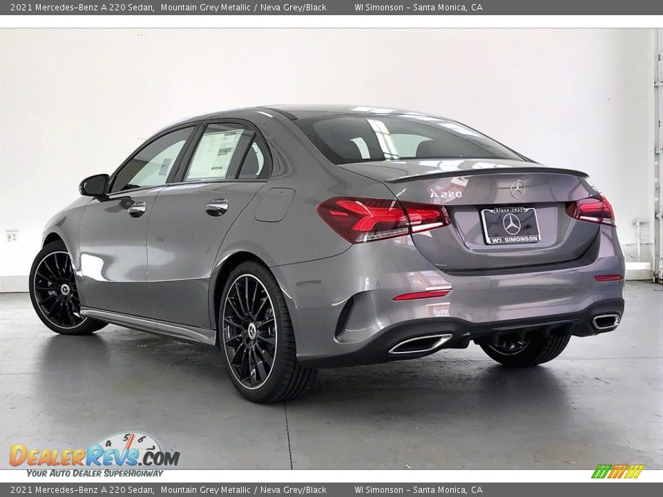 2021 Mercedes-Benz A 220 Sedan Mountain Grey Metallic / Neva Grey/Black Photo #2