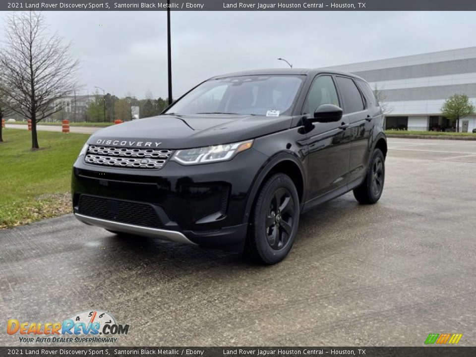 2021 Land Rover Discovery Sport S Santorini Black Metallic / Ebony Photo #1