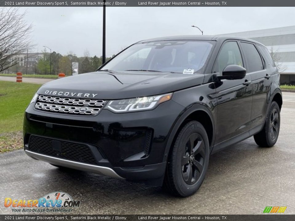 2021 Land Rover Discovery Sport S Santorini Black Metallic / Ebony Photo #2