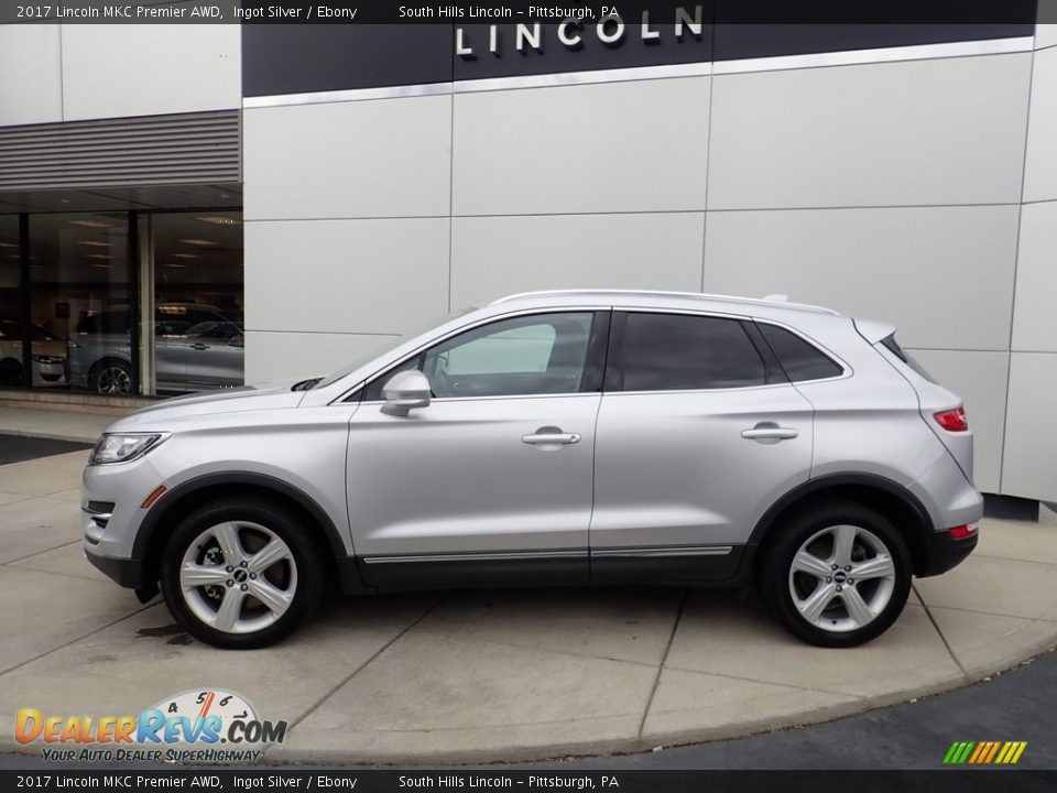 2017 Lincoln MKC Premier AWD Ingot Silver / Ebony Photo #2