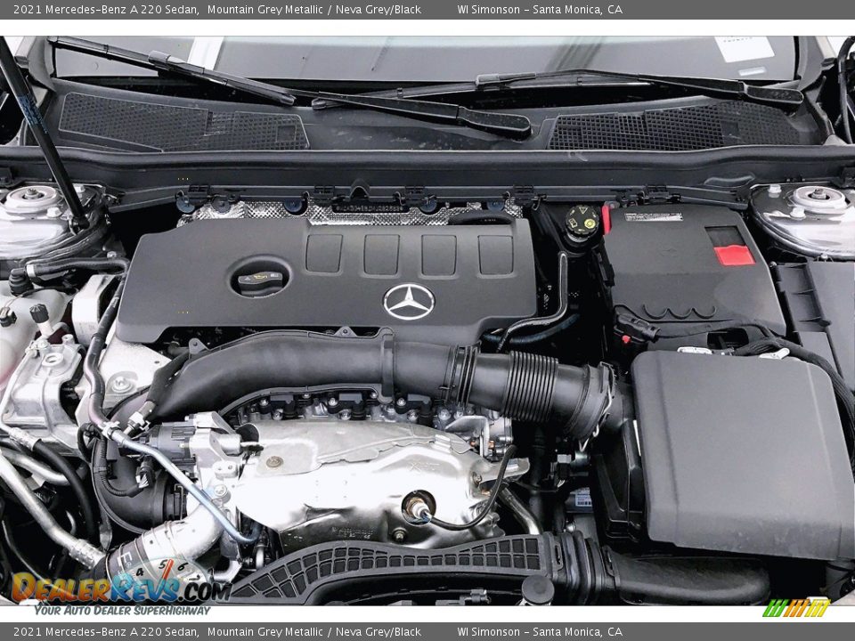 2021 Mercedes-Benz A 220 Sedan Mountain Grey Metallic / Neva Grey/Black Photo #8