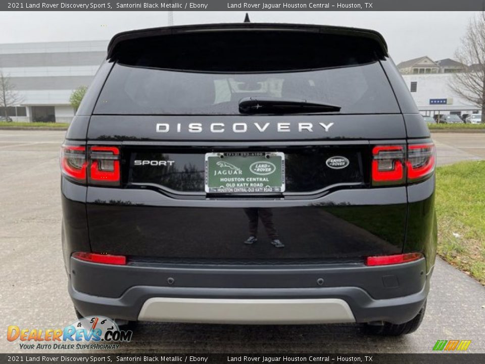 2021 Land Rover Discovery Sport S Santorini Black Metallic / Ebony Photo #9
