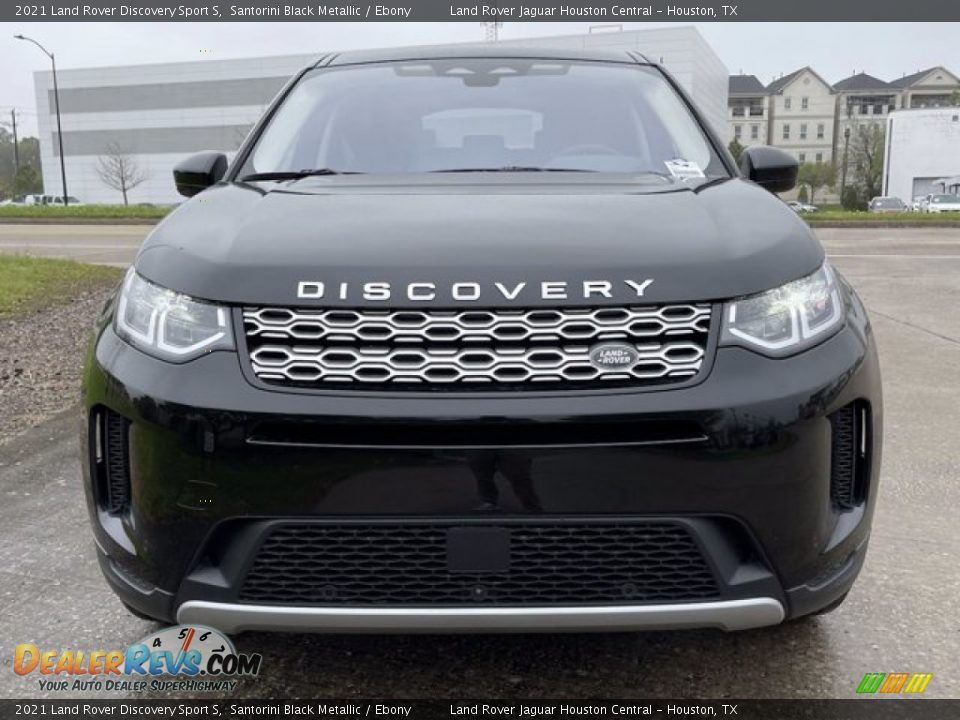 2021 Land Rover Discovery Sport S Santorini Black Metallic / Ebony Photo #10