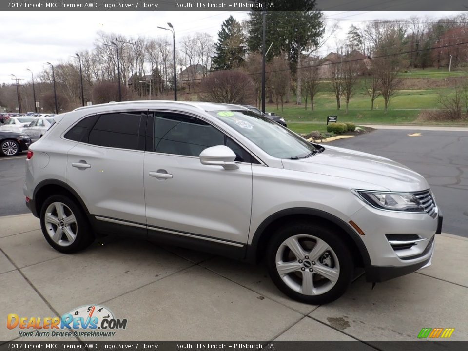 2017 Lincoln MKC Premier AWD Ingot Silver / Ebony Photo #7