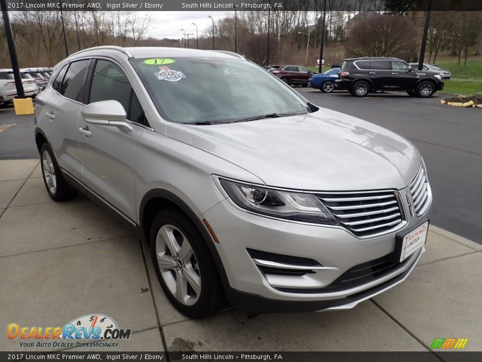 2017 Lincoln MKC Premier AWD Ingot Silver / Ebony Photo #8