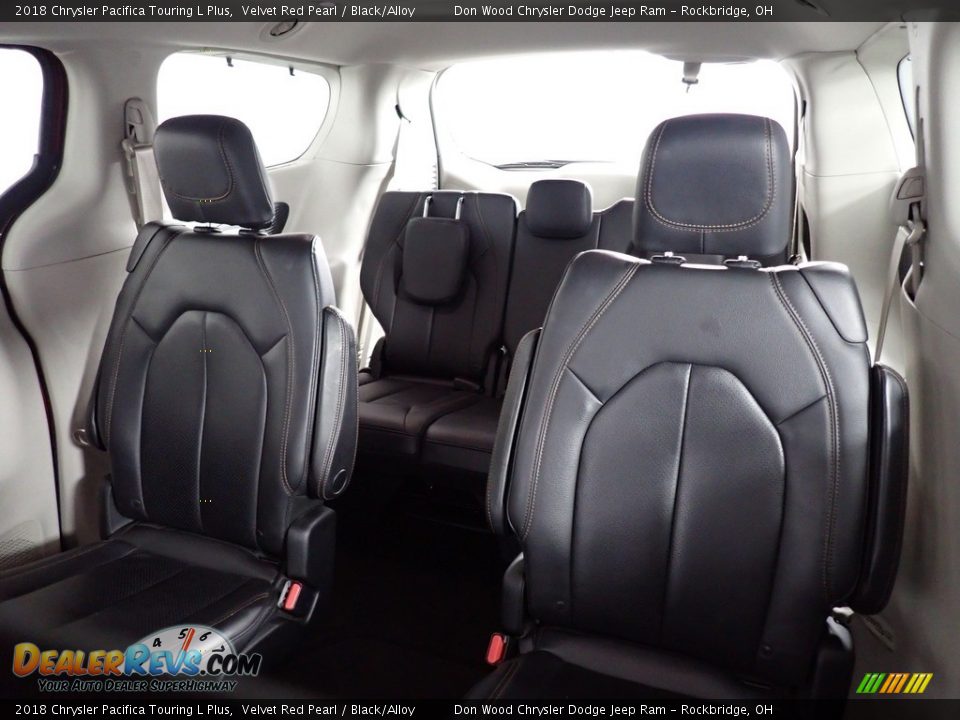 2018 Chrysler Pacifica Touring L Plus Velvet Red Pearl / Black/Alloy Photo #35