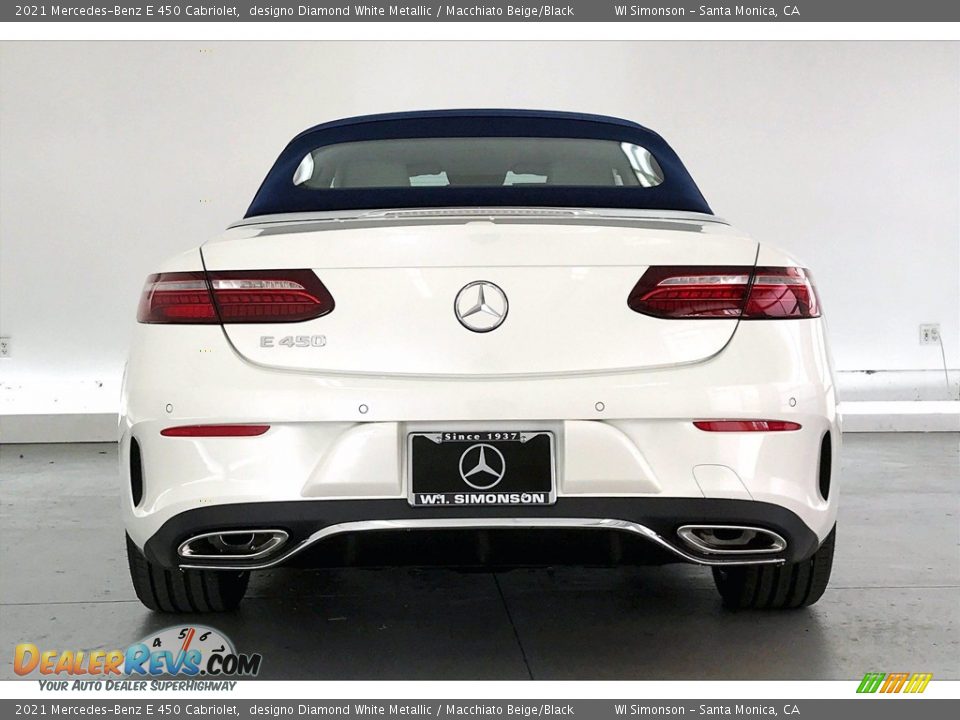 2021 Mercedes-Benz E 450 Cabriolet designo Diamond White Metallic / Macchiato Beige/Black Photo #3