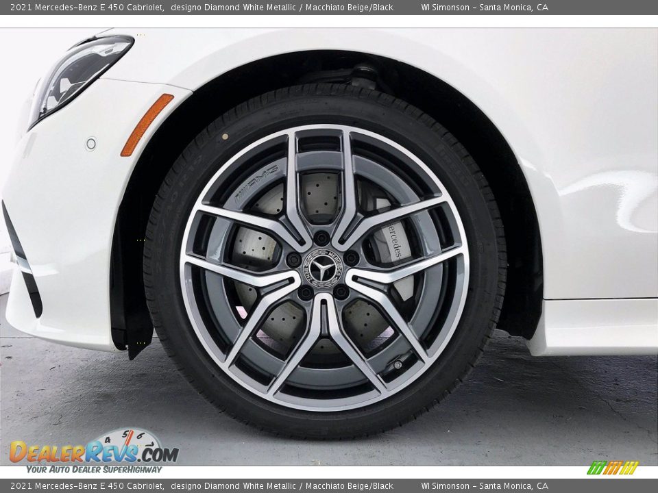 2021 Mercedes-Benz E 450 Cabriolet designo Diamond White Metallic / Macchiato Beige/Black Photo #9