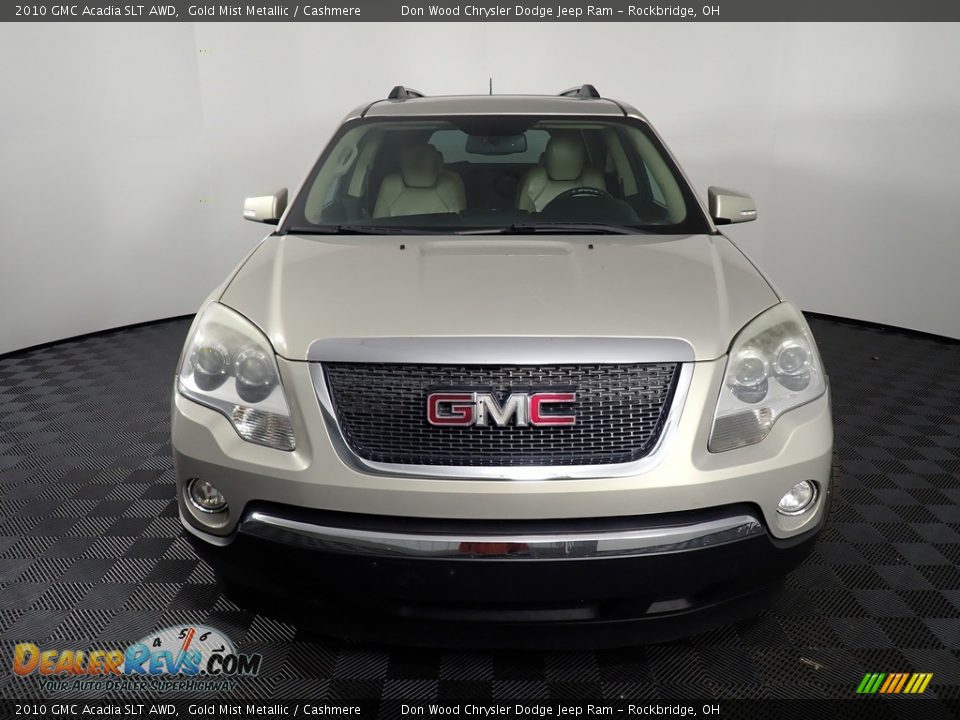 2010 GMC Acadia SLT AWD Gold Mist Metallic / Cashmere Photo #7