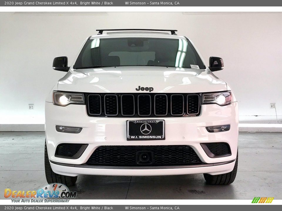 2020 Jeep Grand Cherokee Limited X 4x4 Bright White / Black Photo #2