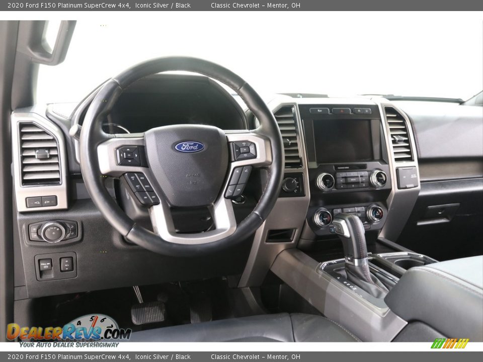 2020 Ford F150 Platinum SuperCrew 4x4 Iconic Silver / Black Photo #8