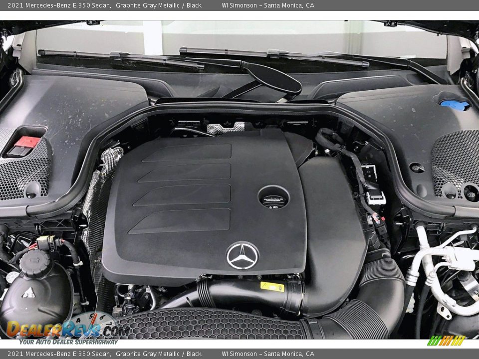 2021 Mercedes-Benz E 350 Sedan Graphite Gray Metallic / Black Photo #8