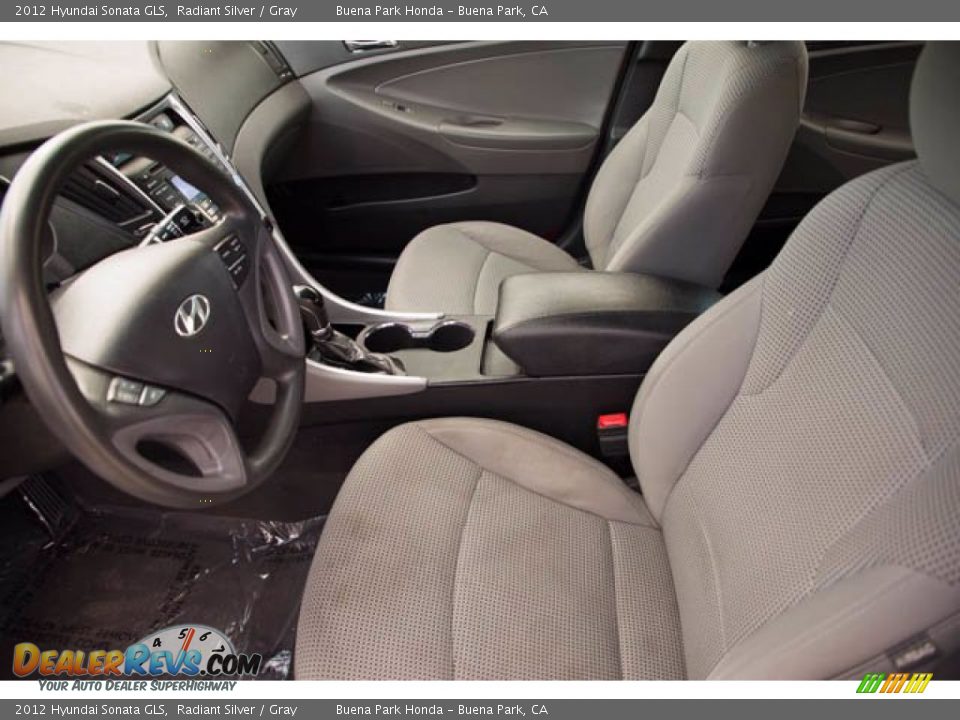 2012 Hyundai Sonata GLS Radiant Silver / Gray Photo #3