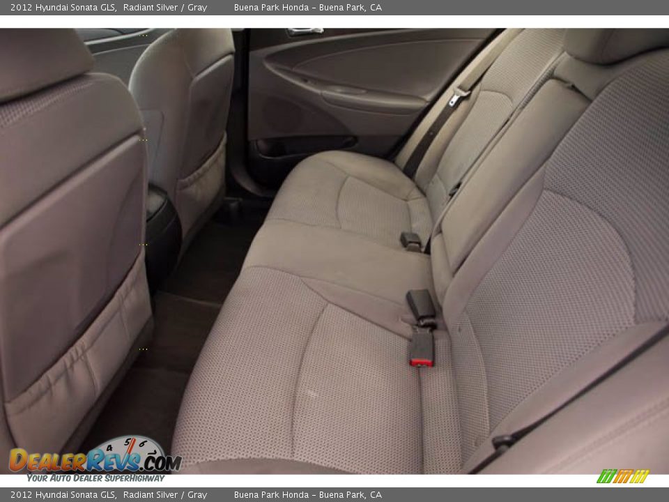 2012 Hyundai Sonata GLS Radiant Silver / Gray Photo #4