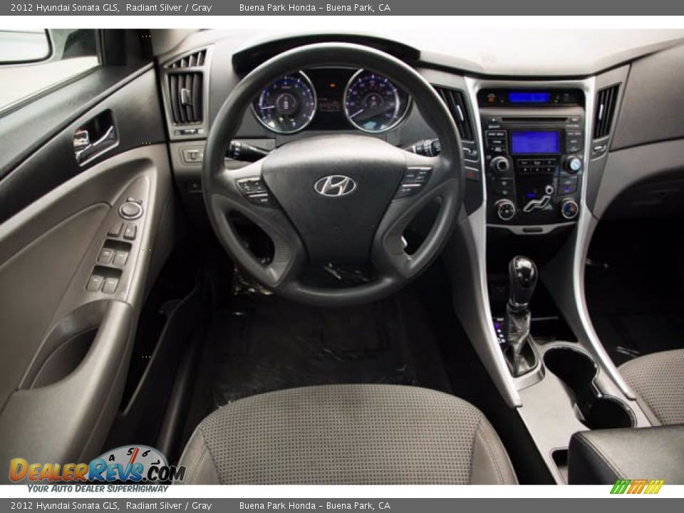 2012 Hyundai Sonata GLS Radiant Silver / Gray Photo #5