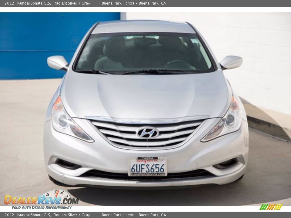 2012 Hyundai Sonata GLS Radiant Silver / Gray Photo #7