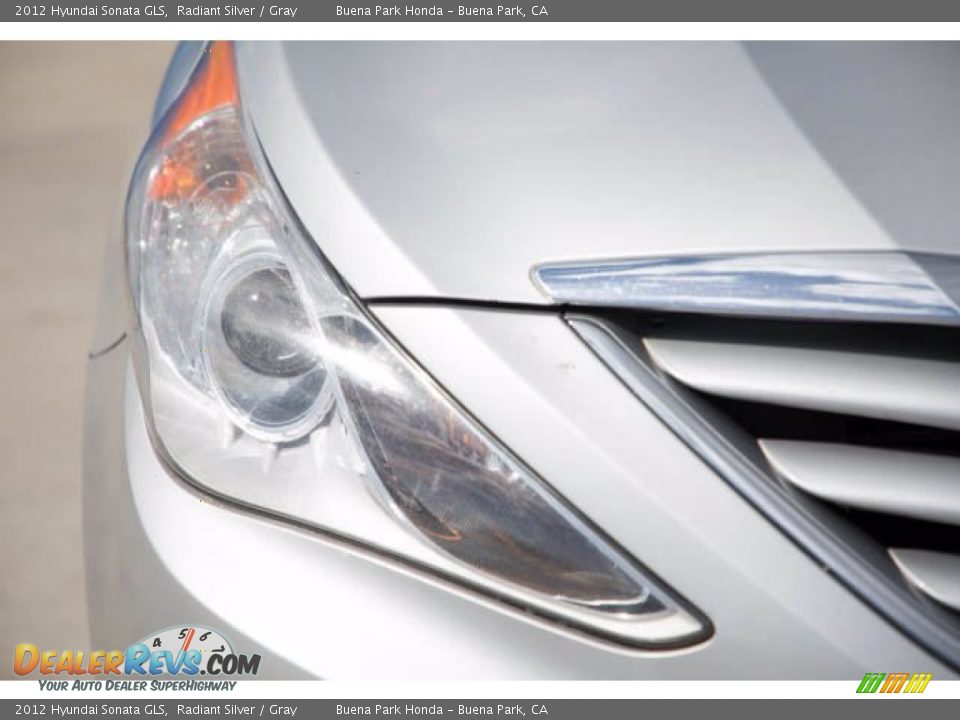 2012 Hyundai Sonata GLS Radiant Silver / Gray Photo #8