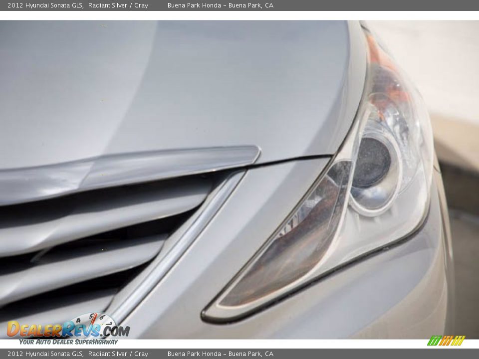 2012 Hyundai Sonata GLS Radiant Silver / Gray Photo #9