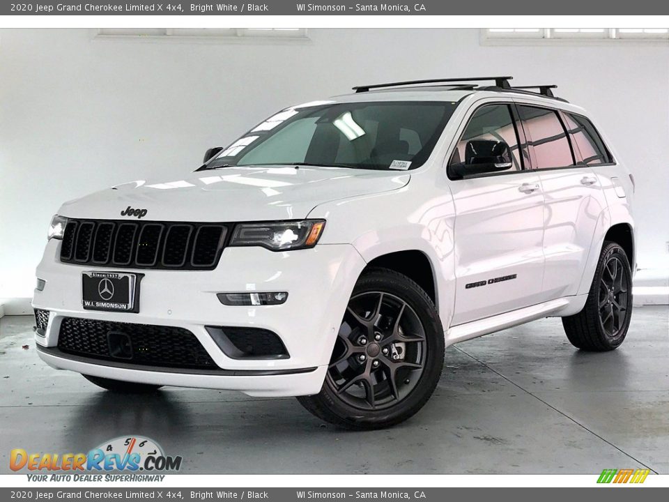 2020 Jeep Grand Cherokee Limited X 4x4 Bright White / Black Photo #12