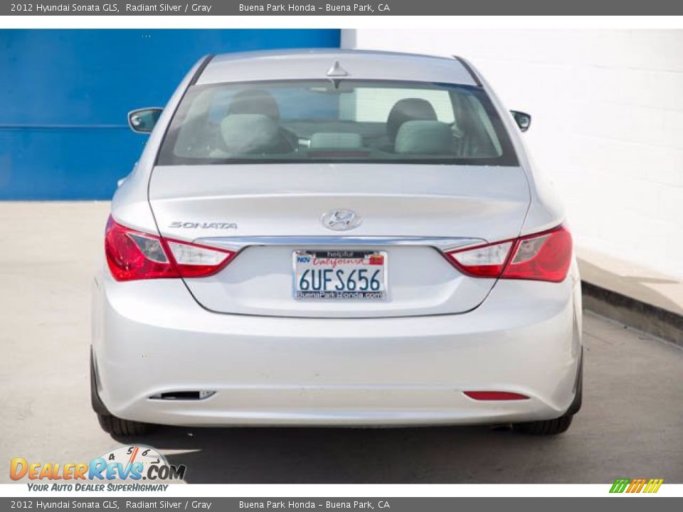 2012 Hyundai Sonata GLS Radiant Silver / Gray Photo #11