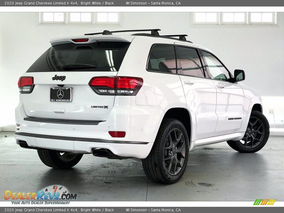 2020 Jeep Grand Cherokee Limited X 4x4 Bright White / Black Photo #13