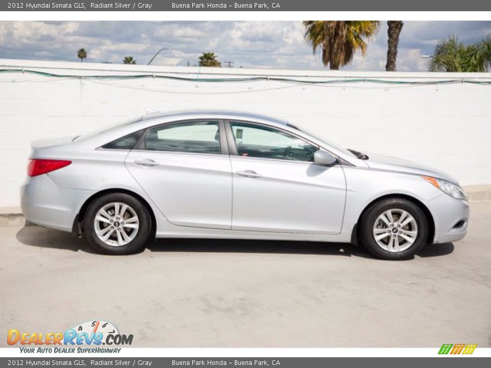 2012 Hyundai Sonata GLS Radiant Silver / Gray Photo #14