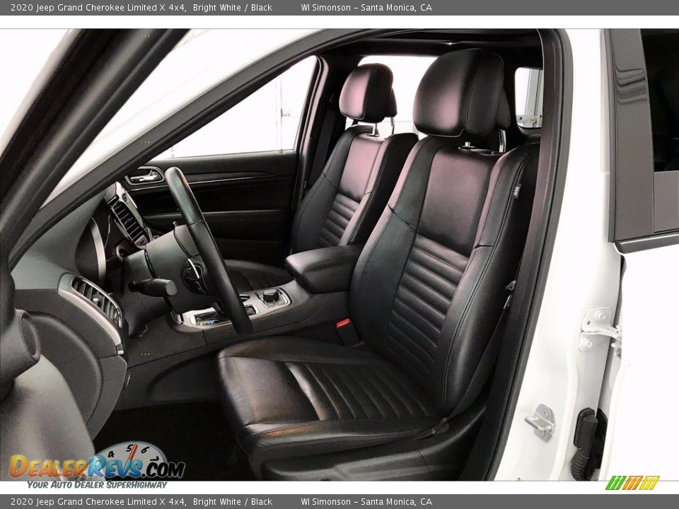 Black Interior - 2020 Jeep Grand Cherokee Limited X 4x4 Photo #18
