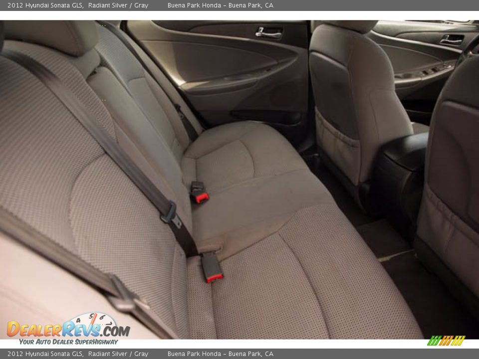 2012 Hyundai Sonata GLS Radiant Silver / Gray Photo #20