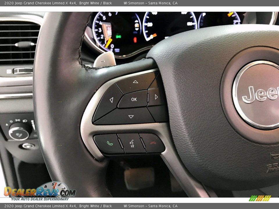 2020 Jeep Grand Cherokee Limited X 4x4 Steering Wheel Photo #21