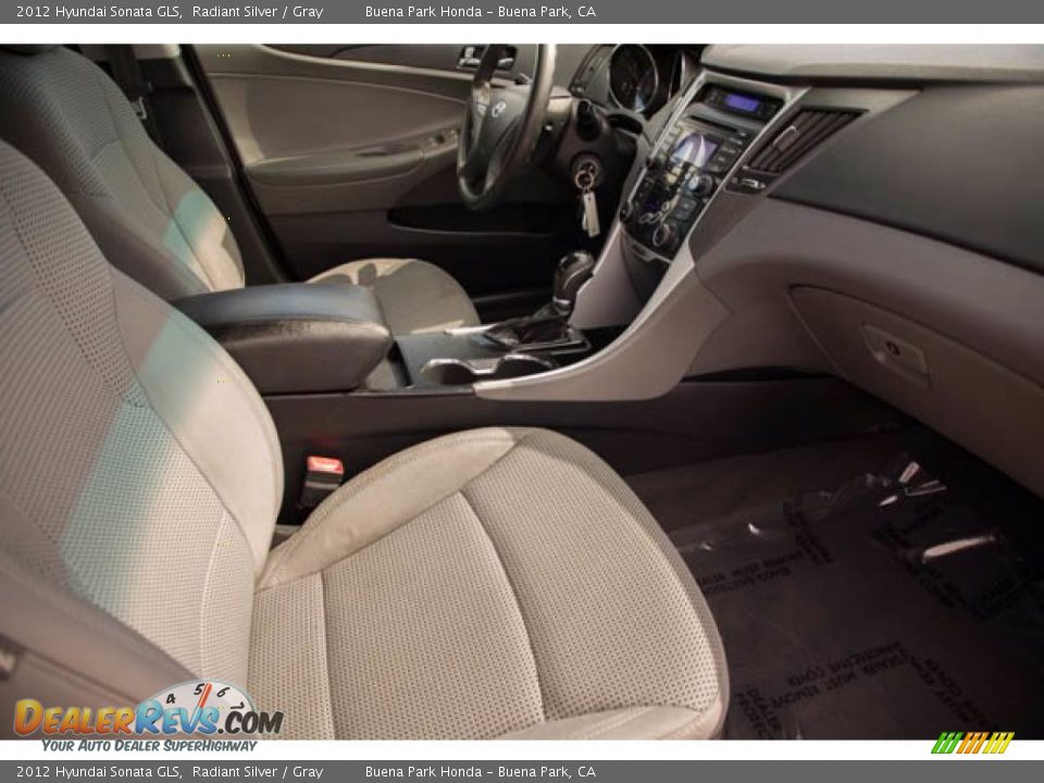 2012 Hyundai Sonata GLS Radiant Silver / Gray Photo #22