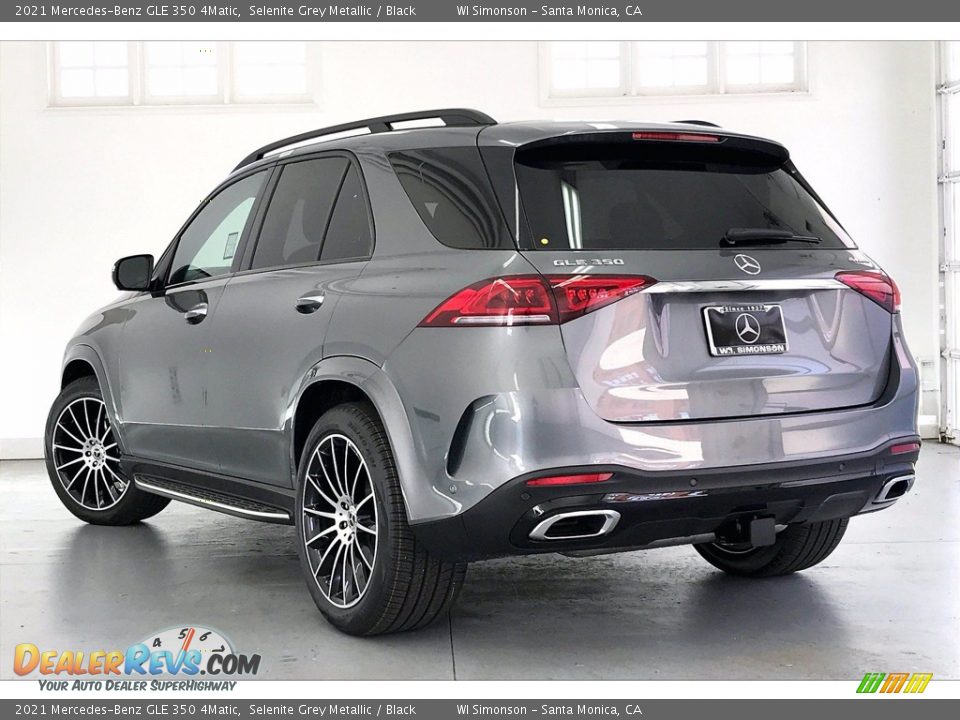 2021 Mercedes-Benz GLE 350 4Matic Selenite Grey Metallic / Black Photo #2