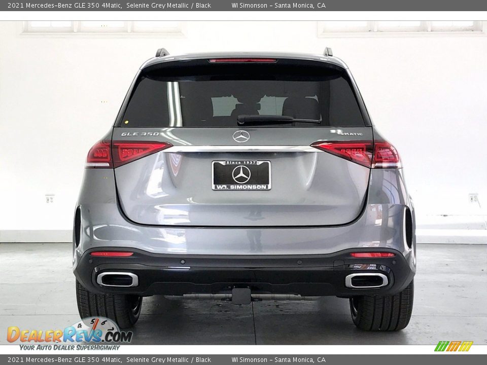 2021 Mercedes-Benz GLE 350 4Matic Selenite Grey Metallic / Black Photo #3
