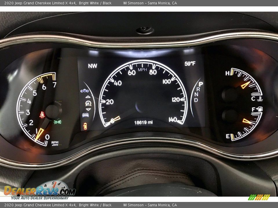 2020 Jeep Grand Cherokee Limited X 4x4 Gauges Photo #23