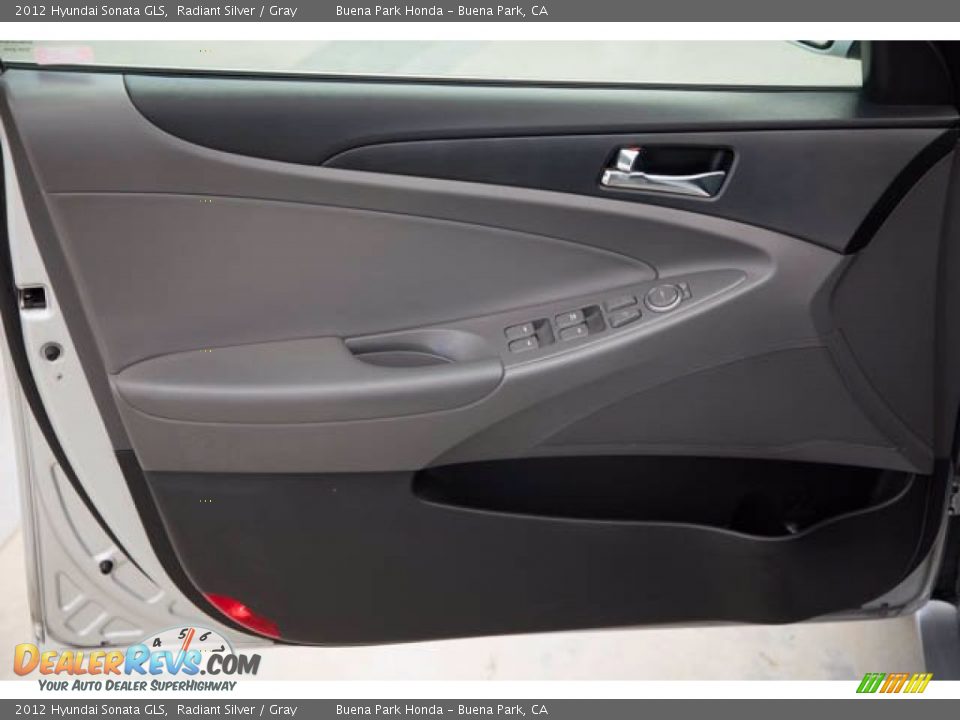 2012 Hyundai Sonata GLS Radiant Silver / Gray Photo #26