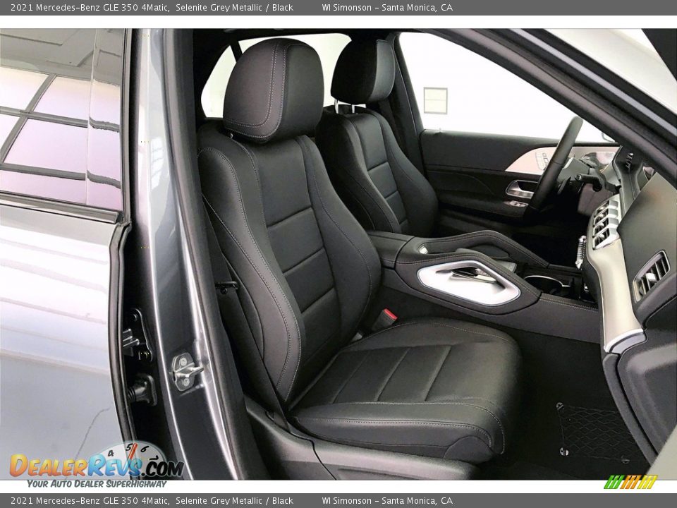 2021 Mercedes-Benz GLE 350 4Matic Selenite Grey Metallic / Black Photo #5
