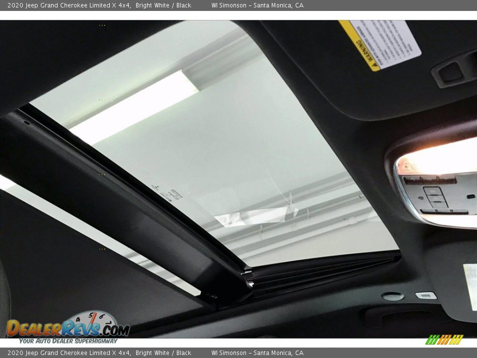 Sunroof of 2020 Jeep Grand Cherokee Limited X 4x4 Photo #25