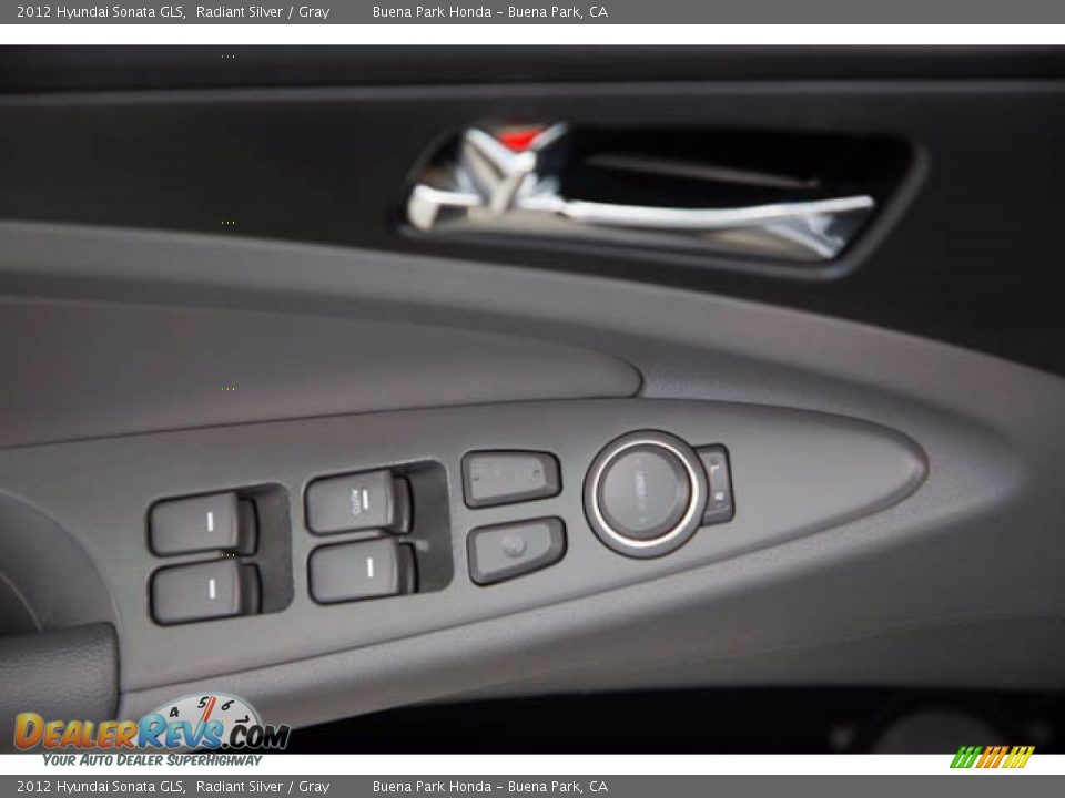 2012 Hyundai Sonata GLS Radiant Silver / Gray Photo #27