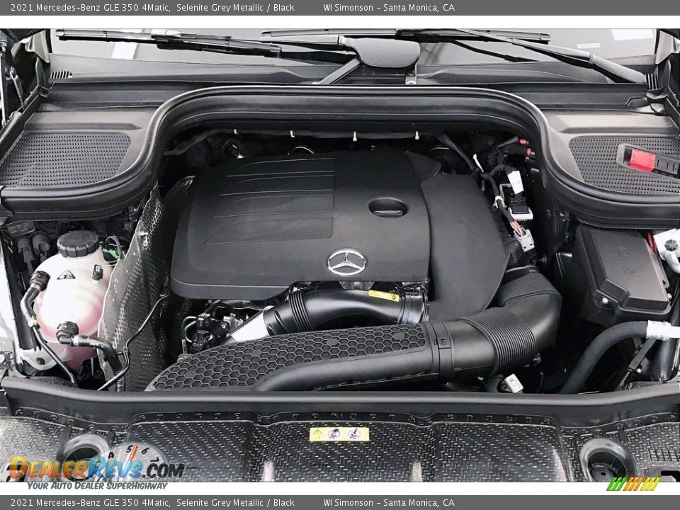 2021 Mercedes-Benz GLE 350 4Matic Selenite Grey Metallic / Black Photo #8