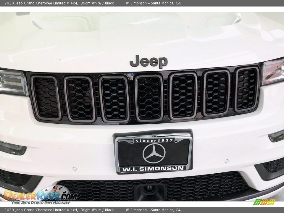 2020 Jeep Grand Cherokee Limited X 4x4 Bright White / Black Photo #30